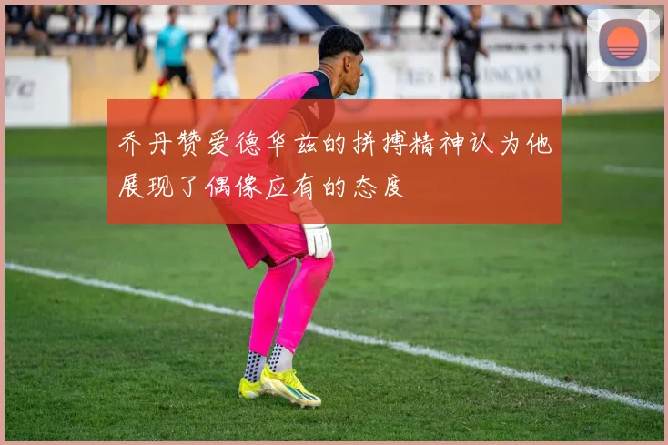 乔丹赞爱德华兹的拼搏精神认为他展现了偶像应有的态度